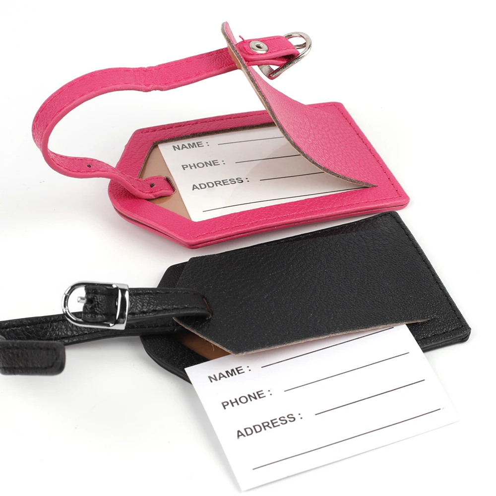 Luggage Tag Travel Suitcase Bag ID Tags Address La... - Vicedeal