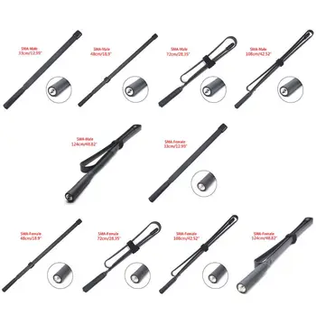 

2020 CS Antenna SMA SMA-Female Dual Band VHF UHF 144/430Mhz Foldable For Walkie Talkie Baofeng UV-5R UV-82 UV5R pofung uv82