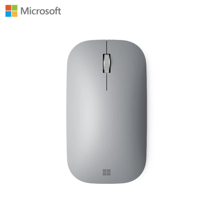 Обновленный Производитель: microsoft Surface go Bluetooth мышь Bluetrack ноутбук Настольный 1000 dpi мышь - Цвет: Серебристый