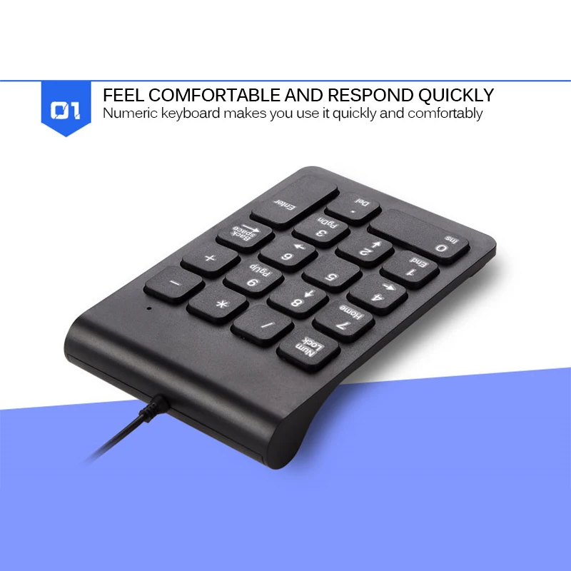 USB 2 0 Проводная цифровая клавиатура мини с небольшим числом лучше подходит для