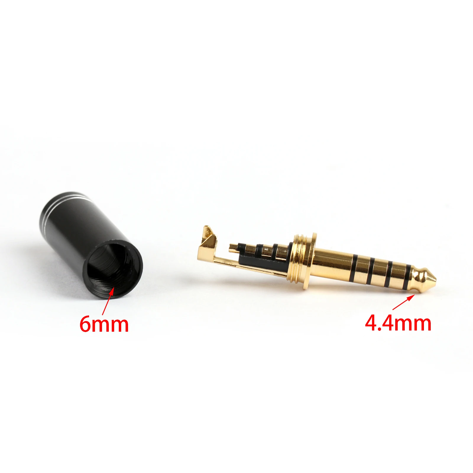 Artudatech 5 Pcs 4 4mm 5Pole Headphone Plug Audio Adapter For Sony NW WM1Z NW WM1A Player Black Connector Parts