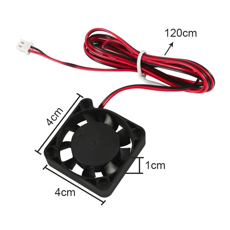 NODEMCU LUA 4010 Fans DC 12V 24V Fans for Heat Sink Cooler for 3 D Printer Parts 4010 Cooling Fan Cooling Radiator (4)