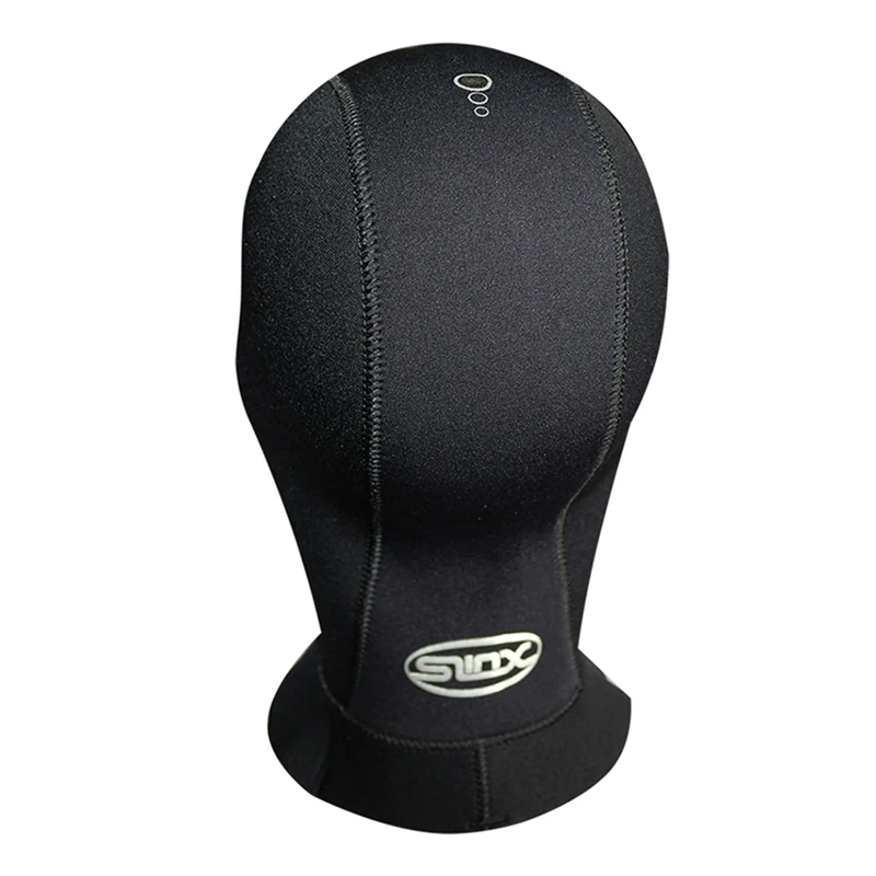 Для женщин и мужчин толстый термальный плавательный сёрфинговый головной убор защита для волос Профессиональный 5 мм для дайвинга Головной убор для шеи защитный колпачок шляпа капюшон