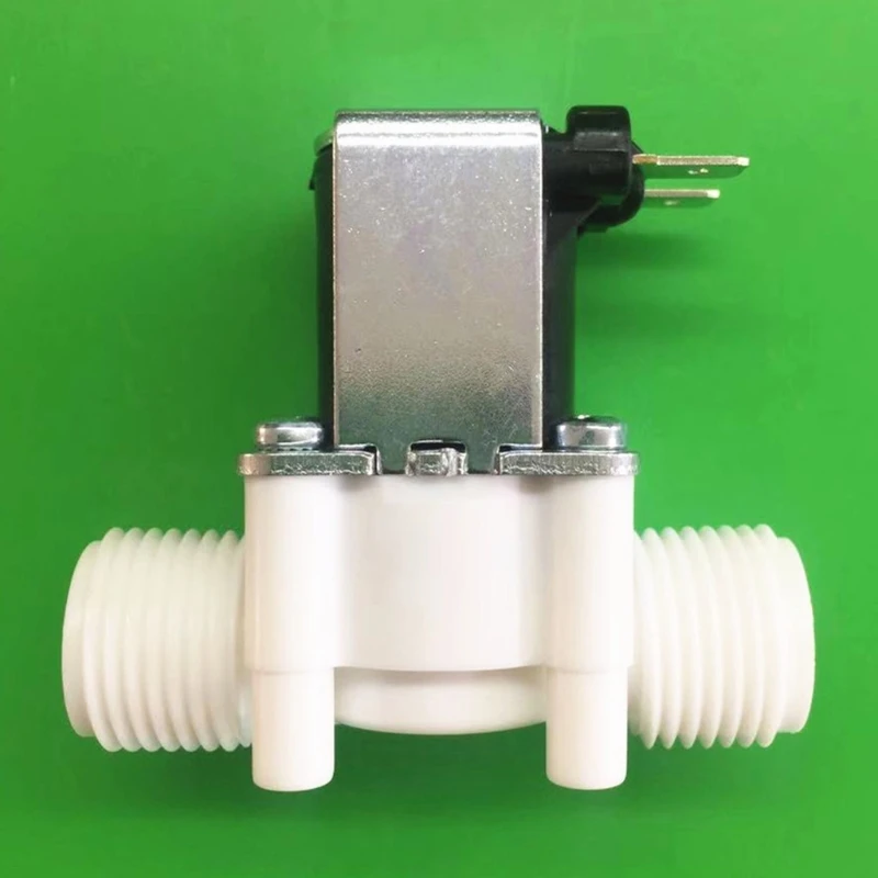 12V Water Solenoid Electric Solenoid Water C Air Closed Inlet Flowing Tools Plastic