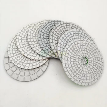 

10 Pcs Set Polishing Pad 3 Inches Stone Sanding Disc 50 - 3000 Grit Polishers