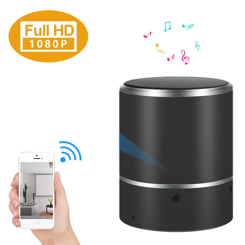 

HiLEME 1080P WIFI Camera Rotate 180 degree Video Recorder Motion Detection Real Time View IP wireless mini camera