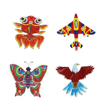 

Fish Pole Kite Very Easy To Fly With 82ft Line Kid Kite Novelty Kite Toy Outdoor R7RB