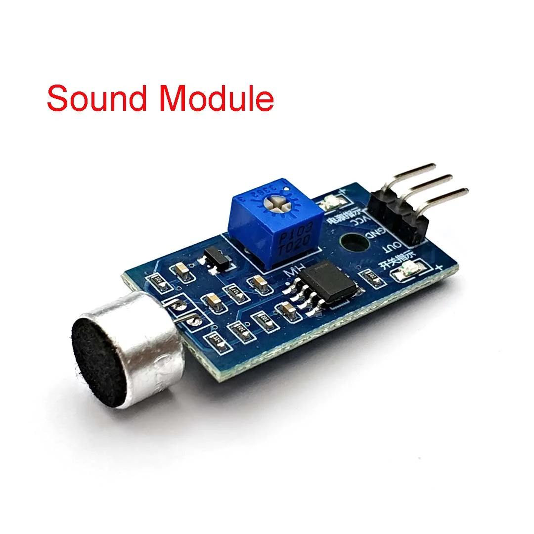 Semiconductors & Actives 10x Microphone Sound Sensor Module Sound ...