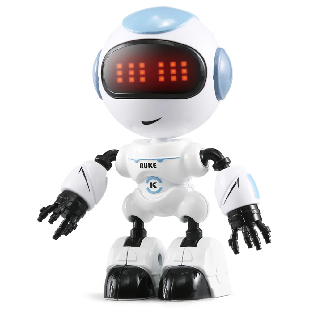 JJRC R8 Touch Sensing LED Eyes RC Robot Smart Voice Interaction DIY Body Gesture Model Toy with Automatic Power Saving Function