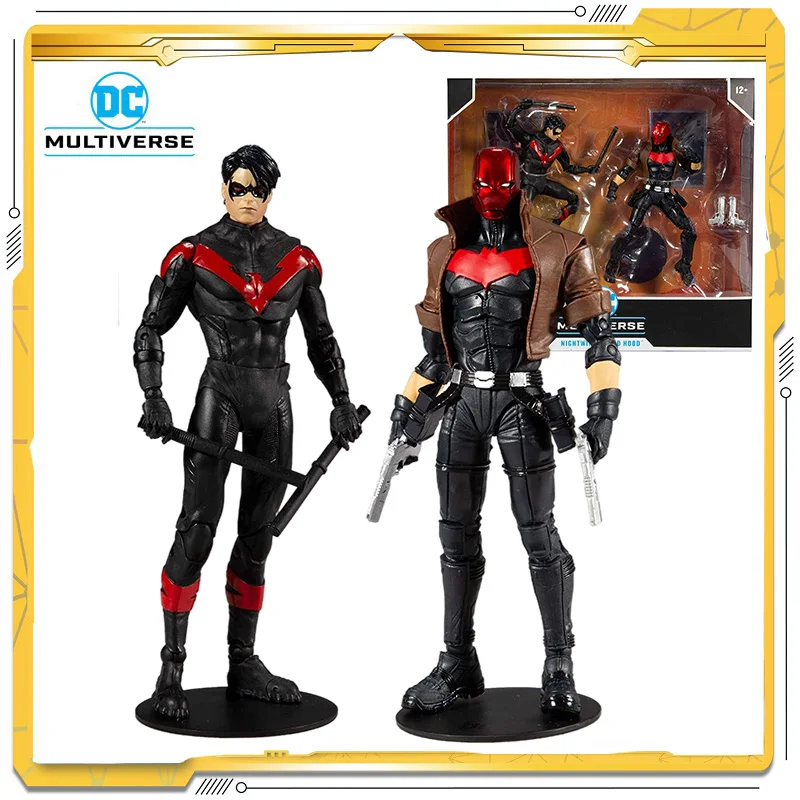 Оригинальный Mcfarlane DC Nightwing красный капюшон аниме экшн фигурная игрушка для
