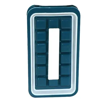 

Ice Cube Maker Container DIY Ice Cream Block Mold Tray 36 Grids Lattice Box Ice Cube Storage For Cocktail Cold Beverages