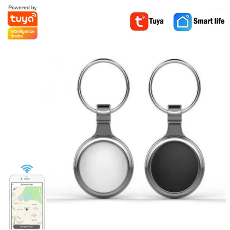 Tuya Mini Smart Tracker Tuya/Smart Life APP Key Finder Keychain Phones