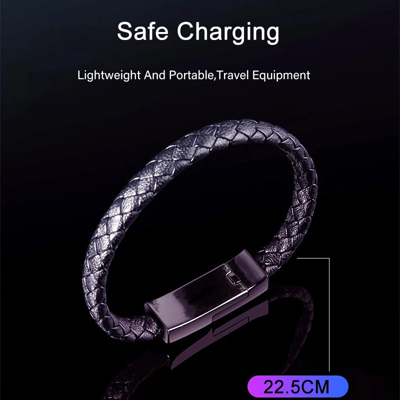 Спортивный браслет кабель зарядное устройство для iphone xs samsung A50 все микро-usb для устройств на аndroid type C Быстрая зарядка данных синхронизировать мобильный телефон кабели