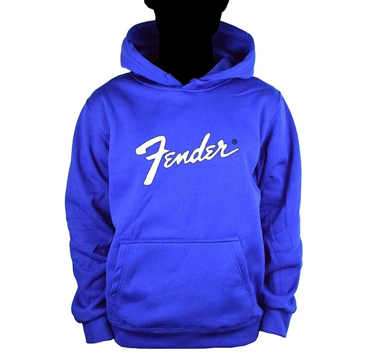 

New suitable for your authentic fashion autumn and winter guitar leaf printing brand men's casual long-sleeved hooded sweater