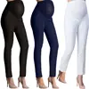 Elastic Lift Maternity Clothes Pregnancy Trousers For Pregnant Women Pants Full Ankle Length 4