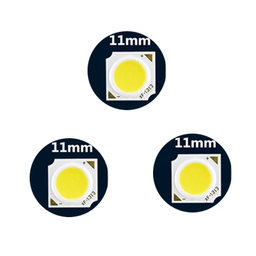 20Pcs Squared SMD 13.5*11mm COB White Light LED Lighting Source Beads For Track light Spotlight 3W/5W/7W/10W/12w/15W/18W | Лампы и