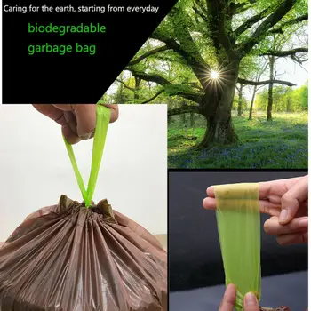 

28/30/40 PCS Trash Bags Recycled Yard Garbage Bags Heavy Duty Large 22kg Hot Contractor Garbage Bag Puncture-Resistant Trash Bag