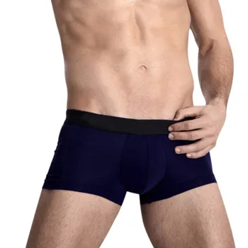 

Male Boxers Panties Men Boxer Underpants Trunk New Black Cotton Shorts Man Sexy Plus Size High Quality Newest