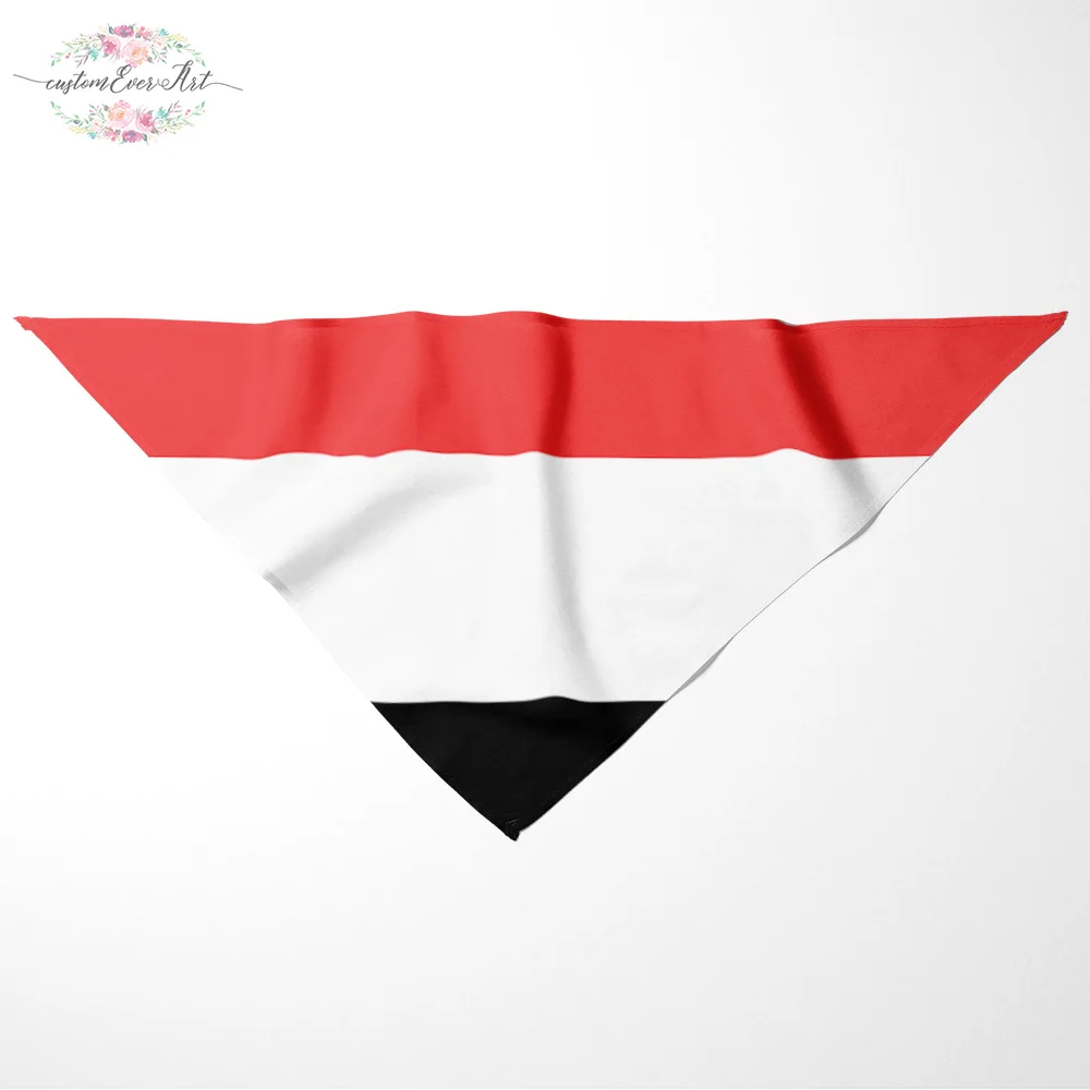 

The Yemen flag Dog Bandana Cat Bandana Pet Bandana Pet Accessory personalized name custom pet present scarf