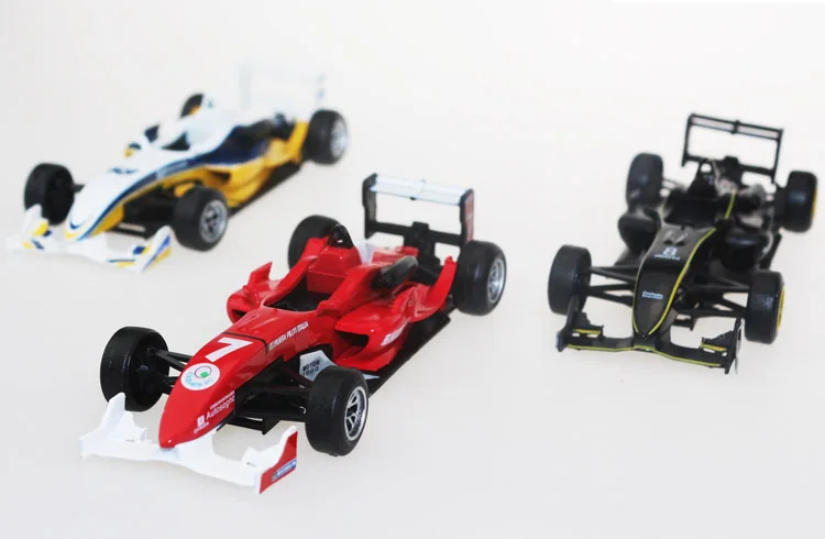 90018 инвентаризации красный 1: 43 гоночный автомобиль F3 высококачественные кошельки, имитация модели из сплава колеса могут прокатки