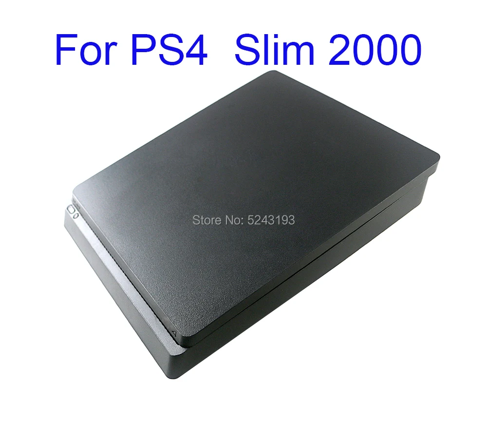 Чехол с полным покрытием для PS4 slim 2000 черный чехол логотипом 2000|Запасные части| |