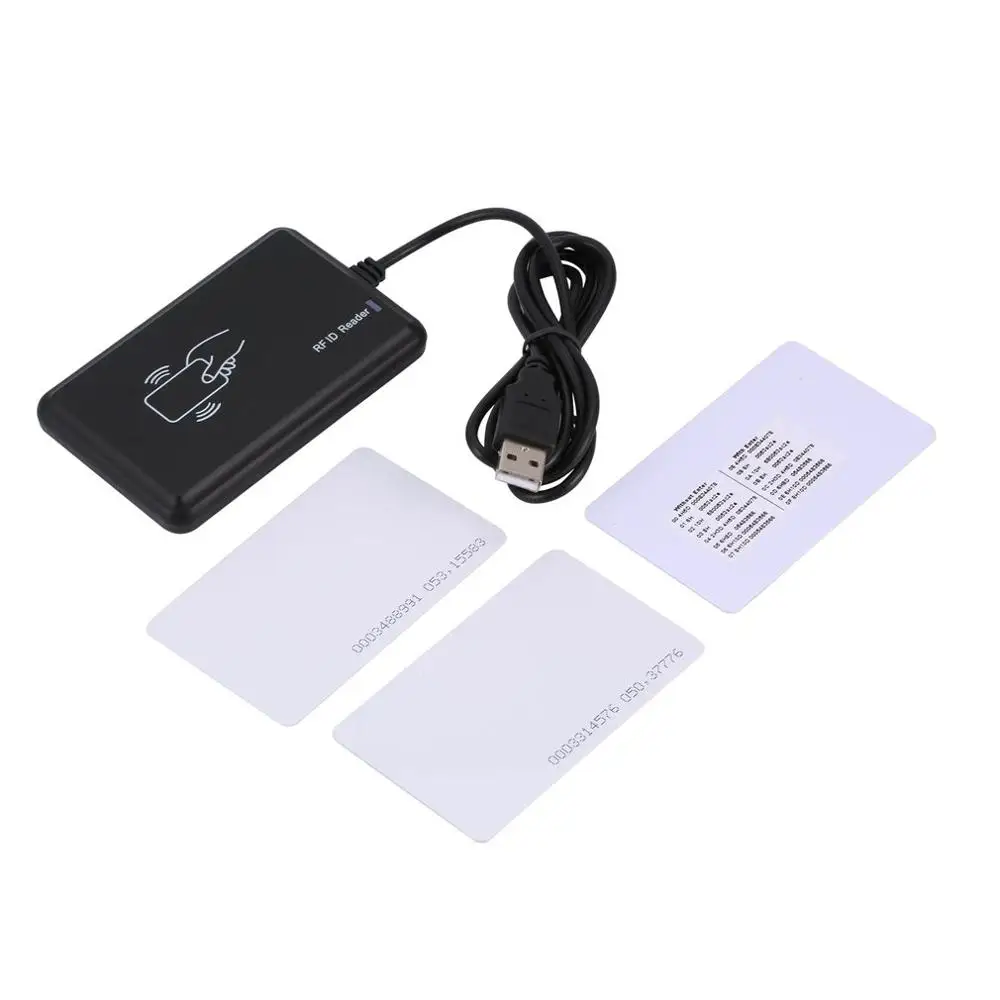 Ультра тонкий компактный размер 125 кГц USB RFID Бесконтактный датчик приближения умный бесконтактный считыватель ID карт