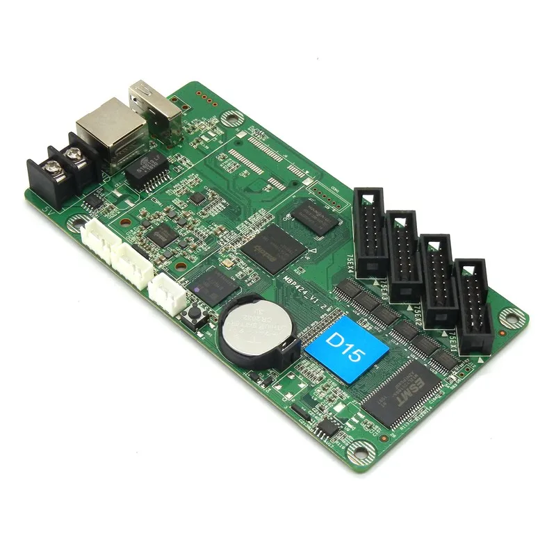 HD D15 асинхронный USB полный Цвет светодиодный Управление карты видео Rgb U диск 640*64