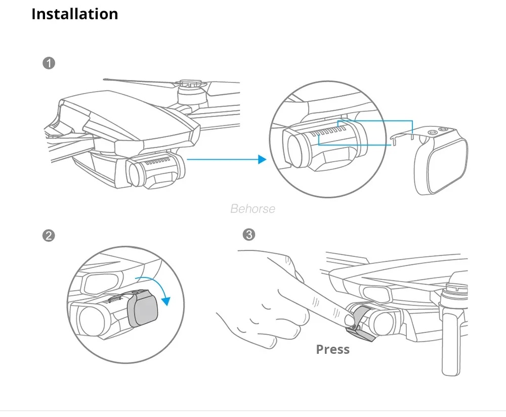 PGYTECH CPL фильтр объектива для DJI Mavic Mini Drone Аксессуары объектив для DJI MAVIC Mini CPL фильтр аксессуары