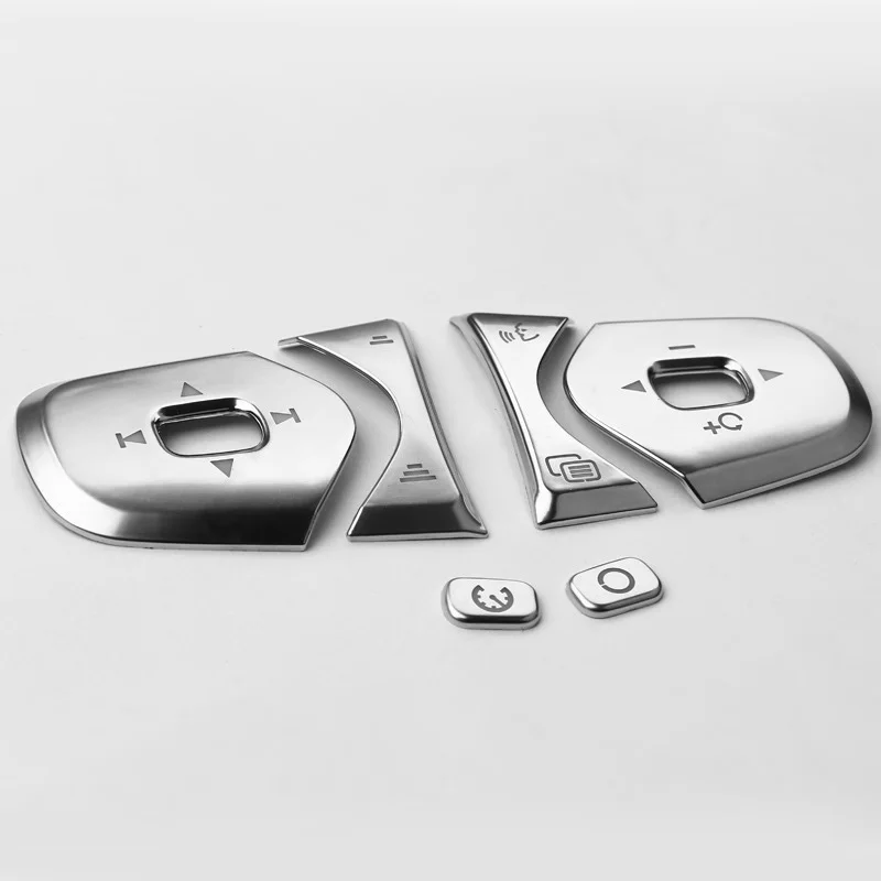Кнопки рулевого колеса декоративный чехол с блестками отделка 6 шт. для Volvo XC60 S90 XC90-18 стайлинга автомобилей