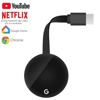 

TV Stick Wireless WiFi Display Dongle Receiver Chromecast Chrome Google Home HDMI TV Stick DLNA Miracast Android IOS Full 1080P