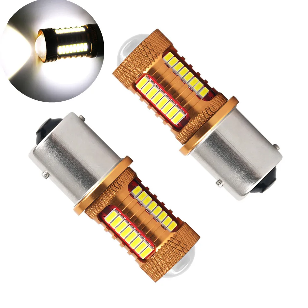 1156 P21W BA15S 4014 32SMD чипы белый светодиодный Автомобильный указатель поворота заднего