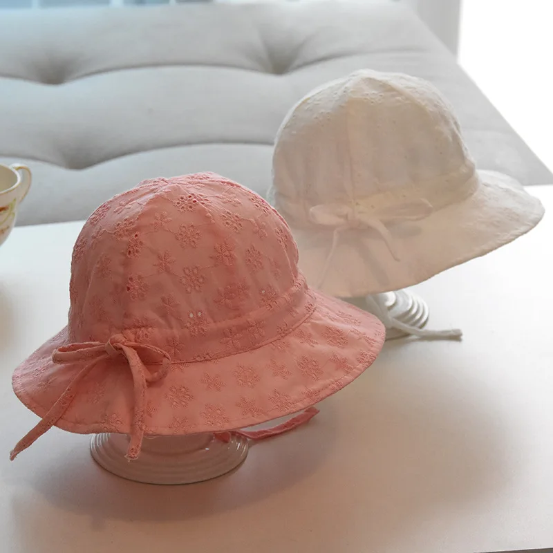 boots baby accessories	 Summer Spring Baby Girl Panama Hat Princess Lace Breathable Baby Sun Hat For Kids Infant Toddler Baby Bucket Hat Beach Cap ergo baby accessories