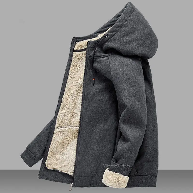 Зимние флисовые куртки мужские большие размеры 5XL 6XL 7XL 8XL бюст 140 см теплые мужские куртки