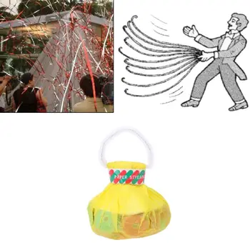 

30 Ribbons Spider Silk Throw Streamers Magic Props Magic Trick Photo Props