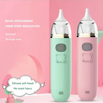 

Baby Nasal Aspirator Infant Electric Suction Device Cleaner Baby Sucker Cleaner Sniffling Safe Equipment