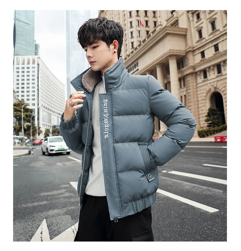 Mens winter jackets and coats Men's new padded jacket thick warm cotton jacket 2021 new fashion men's down jacket parkas mens down parka