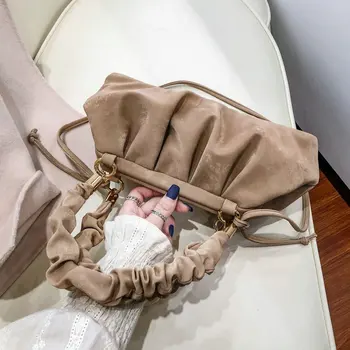

Small Velvet Crossbody Bags for Women 2021 New Women's Shoulder Bag Female Designer Handbags and Purses Evening Bag 6547