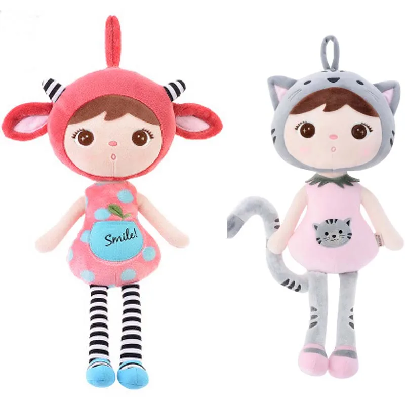 set 1 45 см Новая Metoo игрушечная кошка плюшевая детская игрушка для девочек, детский подарок на день рождения, подарок на Рождество, vip-цена - Цвет: set 1