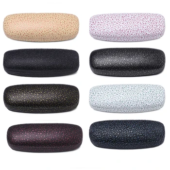 

Unisex Leather Glasses Case Hard Frame Eyeglasses Protector Portable Reading Glasses Sunglasses Box Storage Case Eyewear