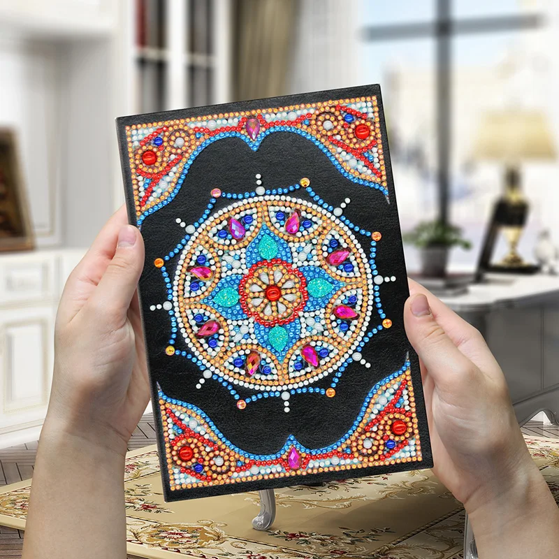 

NEW A5 DIY Notebook Creative 5D Diamond Painting Special Shaped Diary Book 5D Embroidery Cross Stitch Craft Gift Decor