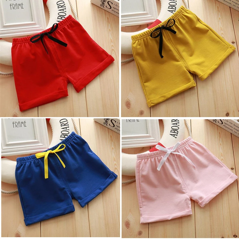 Cotton Infant Toddler Shorts Summer Loose Soft Boys Girls Beach Shorts 8 Colors Children's Pants Casual Baby Clothing boys shorts