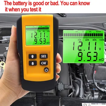 

Battery Test Tool 12V for Motor Vehicle Battery Car Battery Measuring LKS99