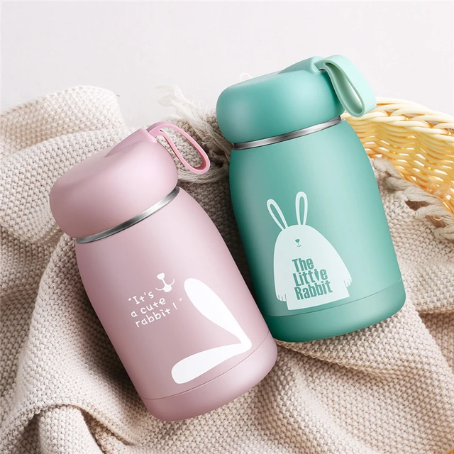 300ml Baby Feeding Cup Stainless Steel Milk Thermos for Children Insulated hot  water Bottle leak-poof thermal Cup - AliExpress