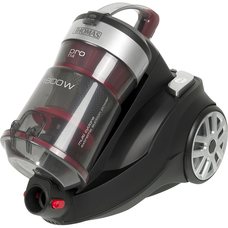 Пылесос Thomas Multi Cyclone PRO 14 1800Вт черный/красный|Пылесосы| |