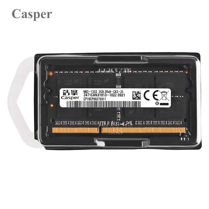 Casper ddr3 Ram 2GB 1066MHz 1333MHz DIMM поддержка памяти ноутбука Материнская плата ddr3