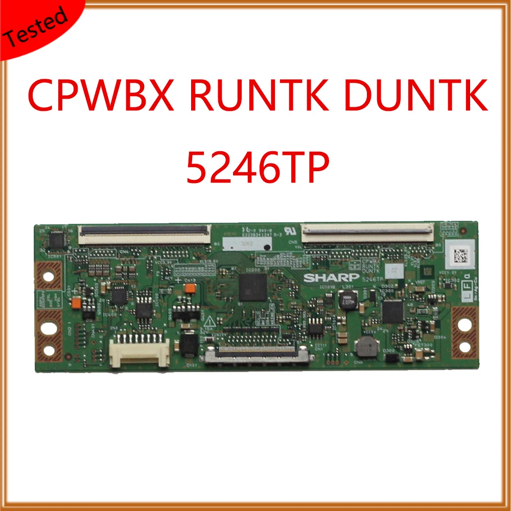 CPWBX RUNTK DUNTK 5246TP ZZ Tcon плата для телевизора оборудование отображения T с картой