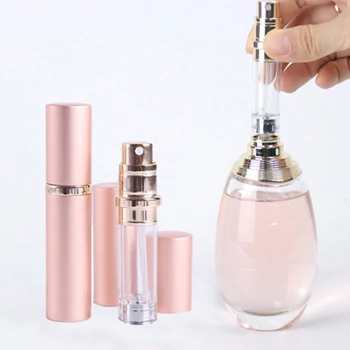 

5ml Mini Can Be Filled Portable Travel Convenient Air Atomizer Perfume Bottle Spray Bottle Cosmetic Container For Traveler