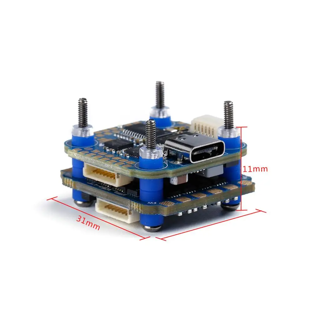 IFlight sucex D Mini F7 TwinG 40A стек с V1.1 FC/sucex 2 6S 4 в 1 ESC для системы HD FPV|Наборы аксессуаров