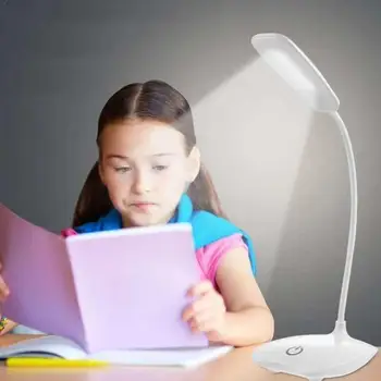 

LED Desk Lamp Foldable Dimmable Touch Table Lamp USB light Light Powered table lamp night portable dimming touch U8Z3