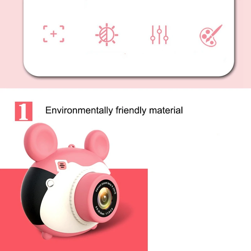 

2.0 Inch Children's Cartoon Digital 8 Million Pixel Waterproof Camera Hd Motion Camera